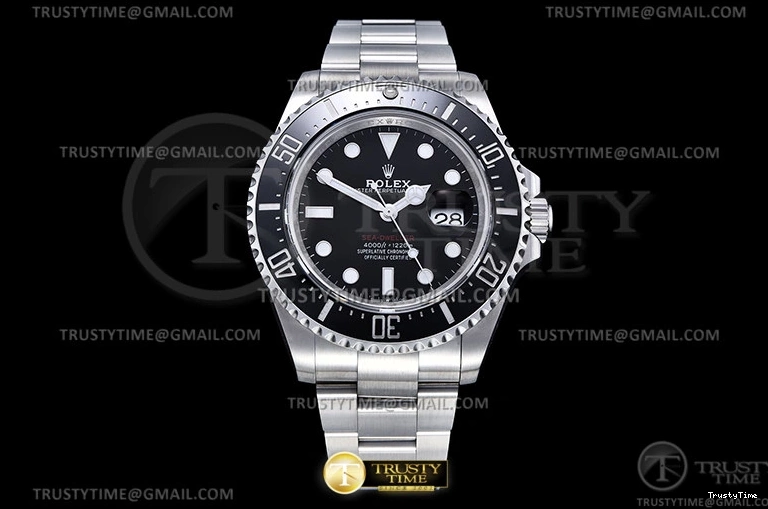 0513 HighQuality ROLSD0105 – Seadweller 126600 43mm SS SS Single Red ARF V4 A 1002